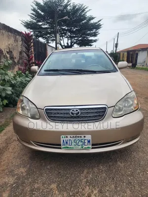 Toyota Corolla 2006 Gold