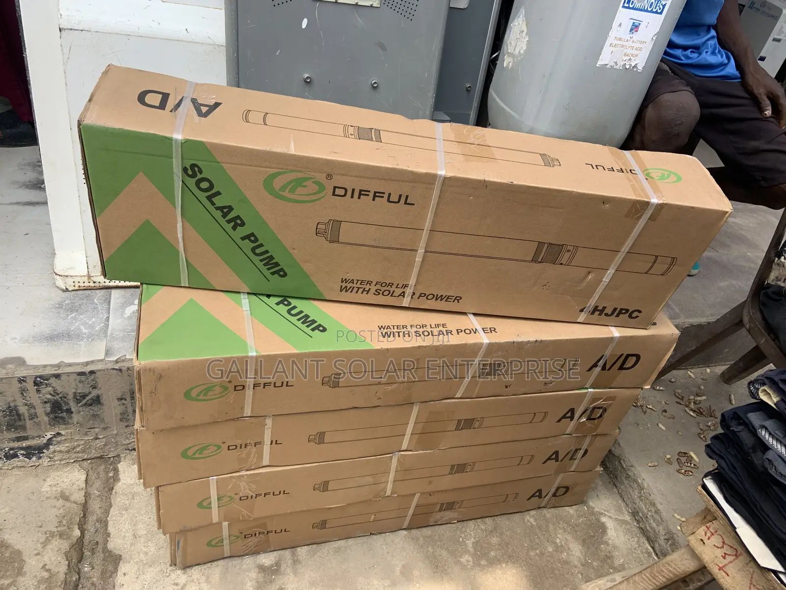 Difful Solar Pump 1.5hp AC/Dc