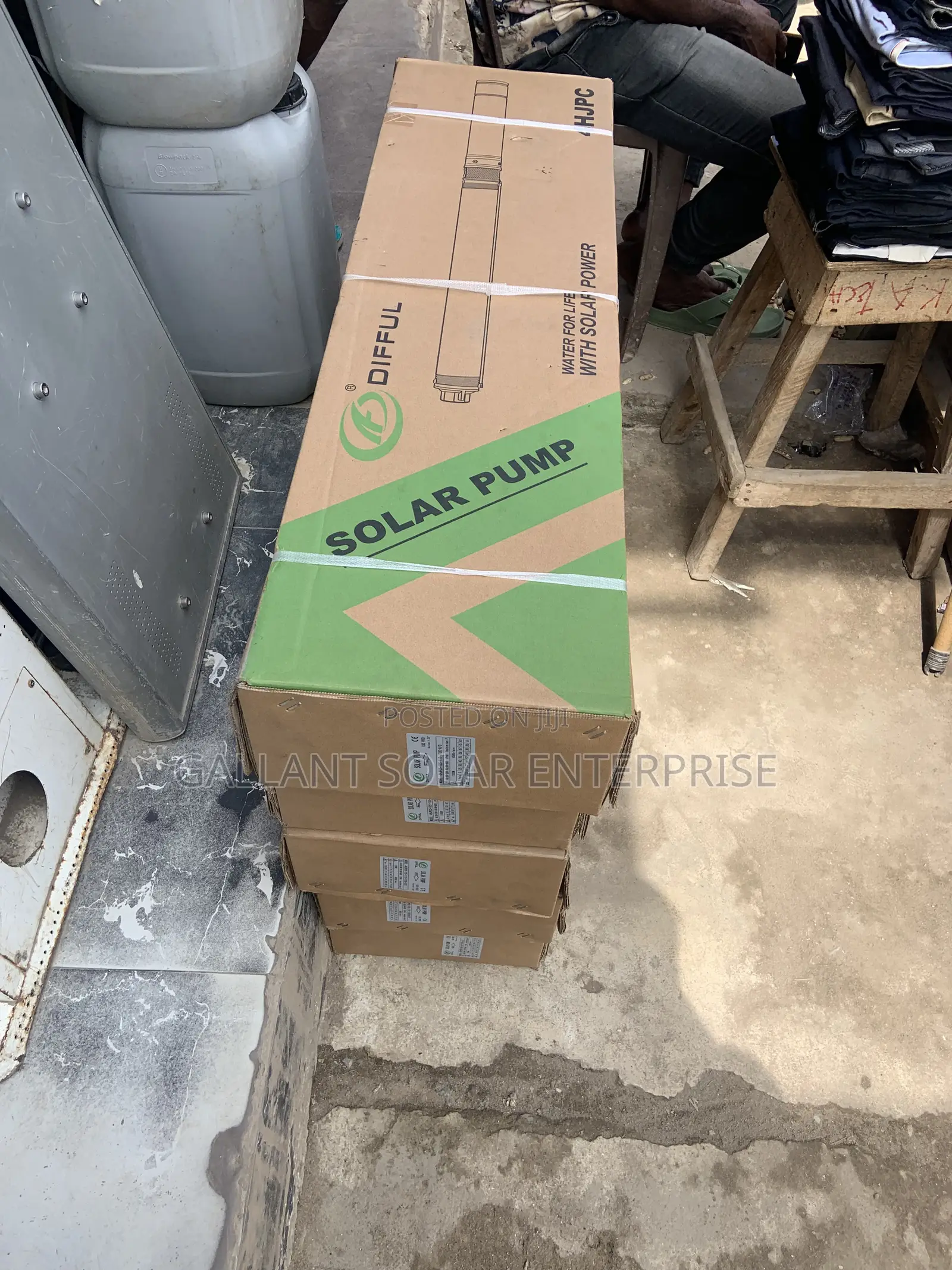 Difful Solar Pump 1.5hp AC/Dc