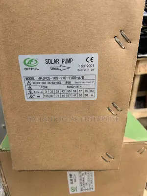 Difful Solar Pump 1.5hp AC/Dc