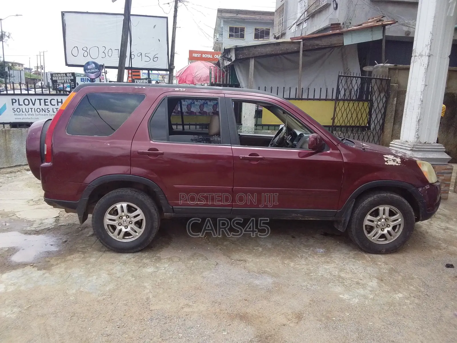 Honda CR-V 2003 Red