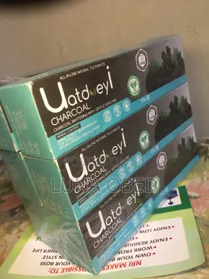 6 UATD Charcoal Toothpaste