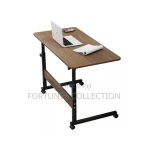 MultipurposeHeight Adjustable Mobile Laptop Table Bedside Study Desk