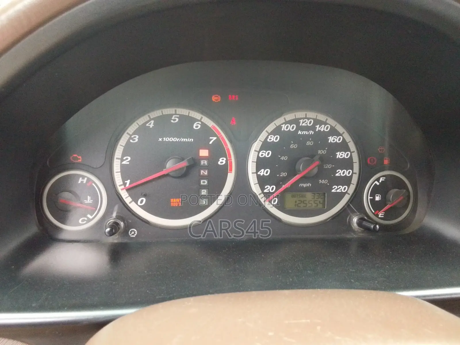 Honda CR-V 2003 Red