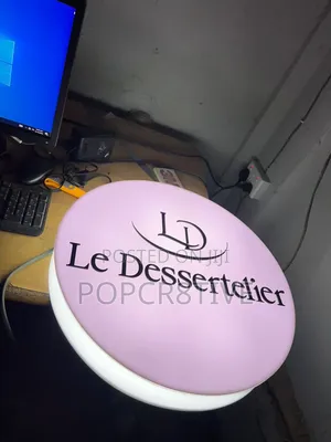 Round Indoor Signage
