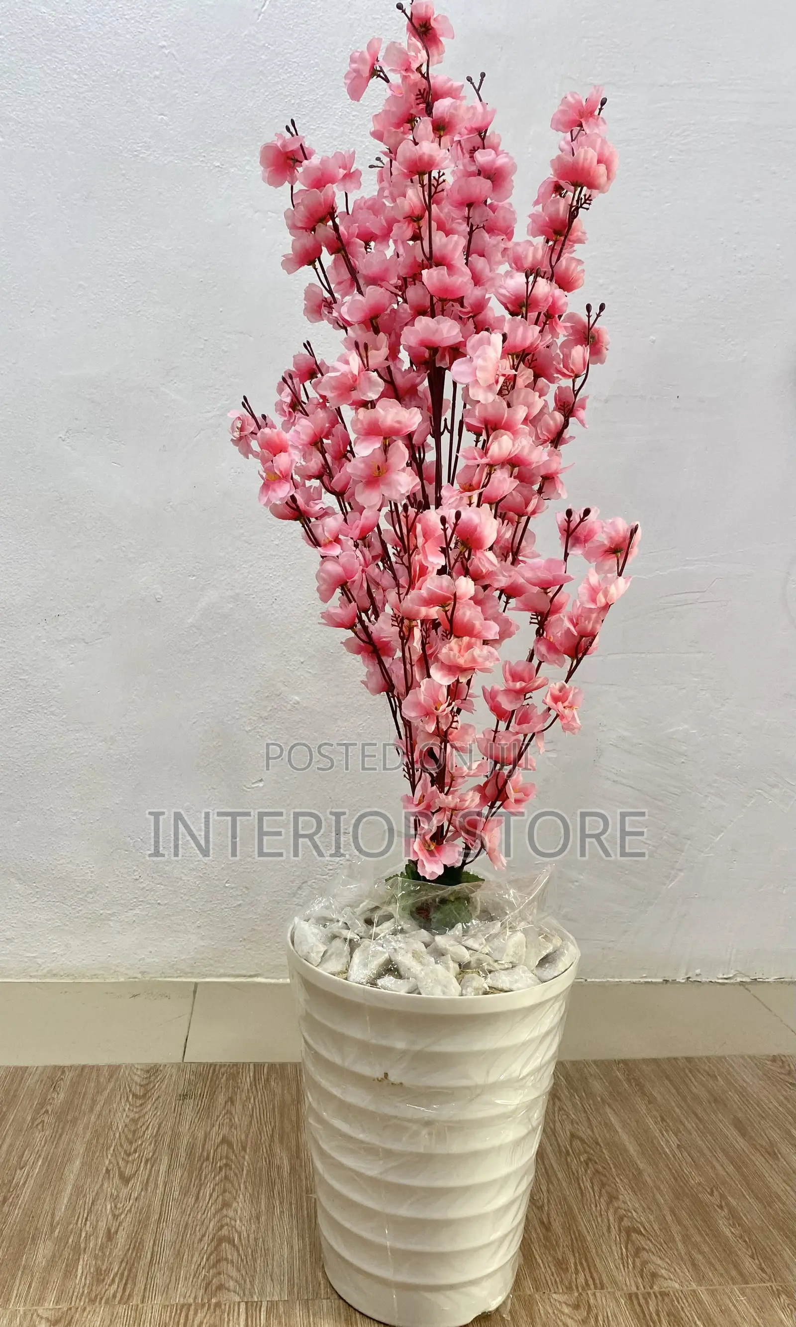 Artificial Plants and Vase