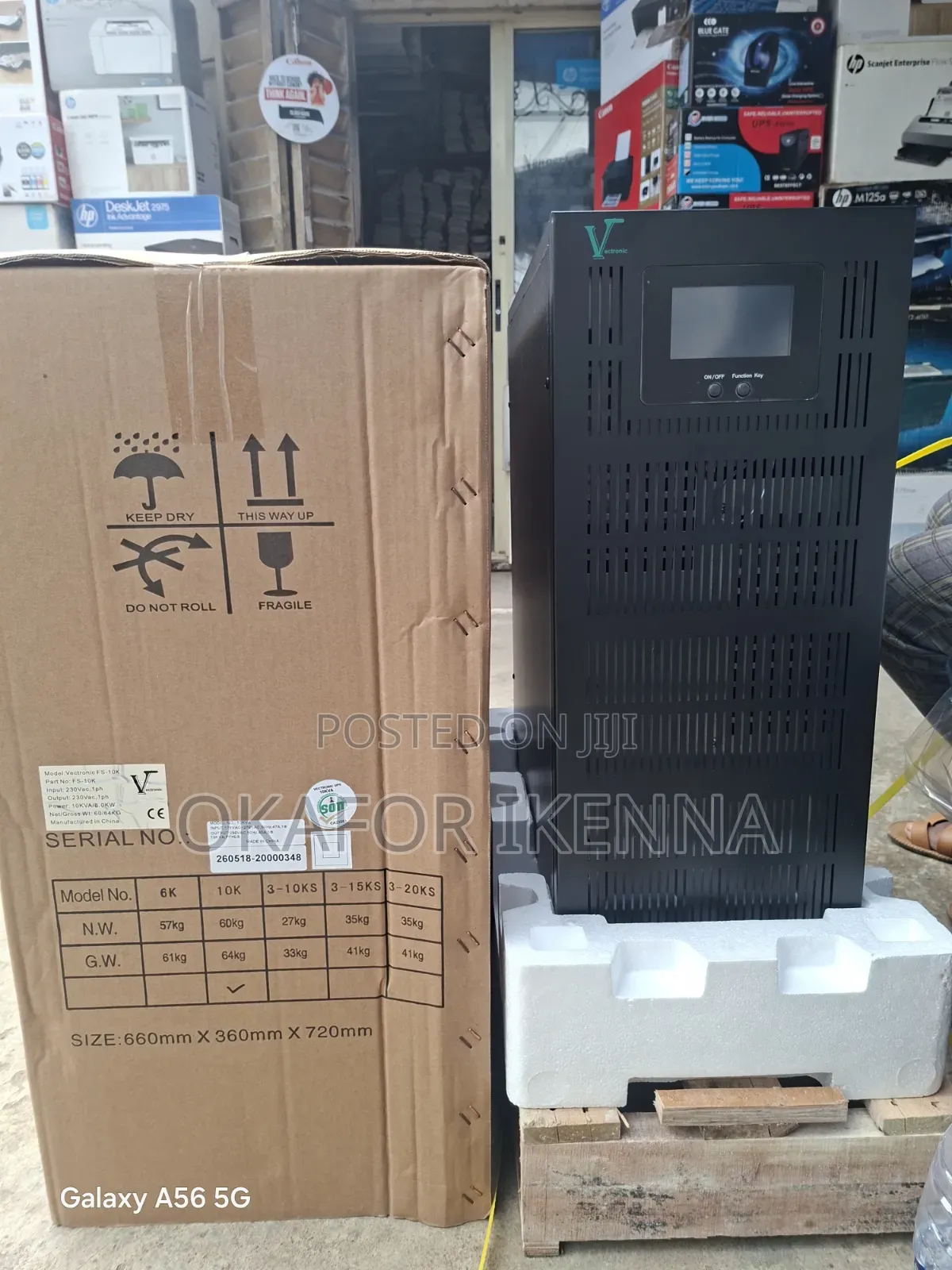10kva Vectronic Online Ups