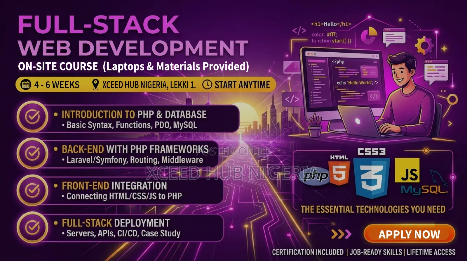 Learn Web Development (Full-Stack Web Development Course)