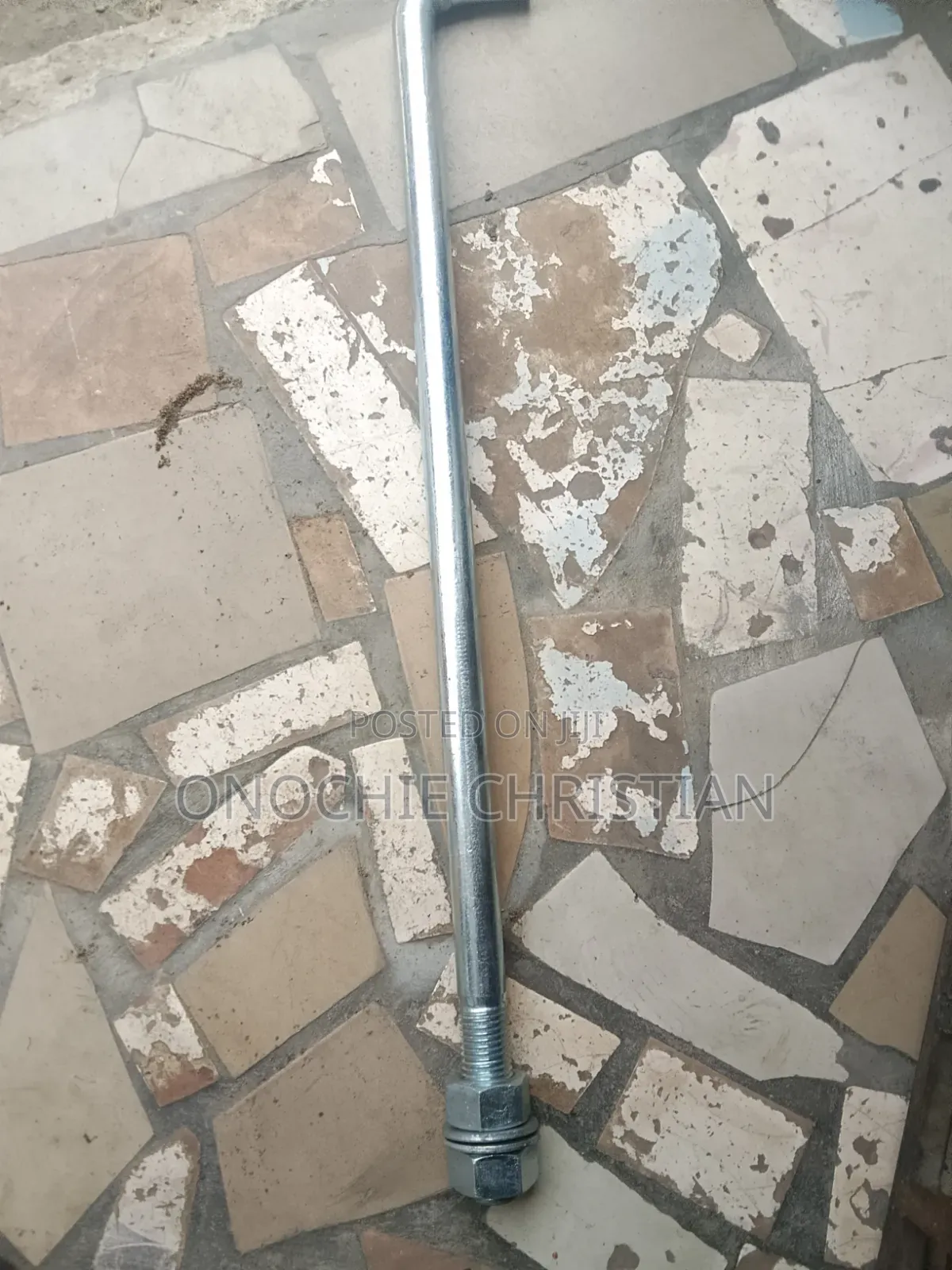 M16x500 Foundation Bolt and Nut