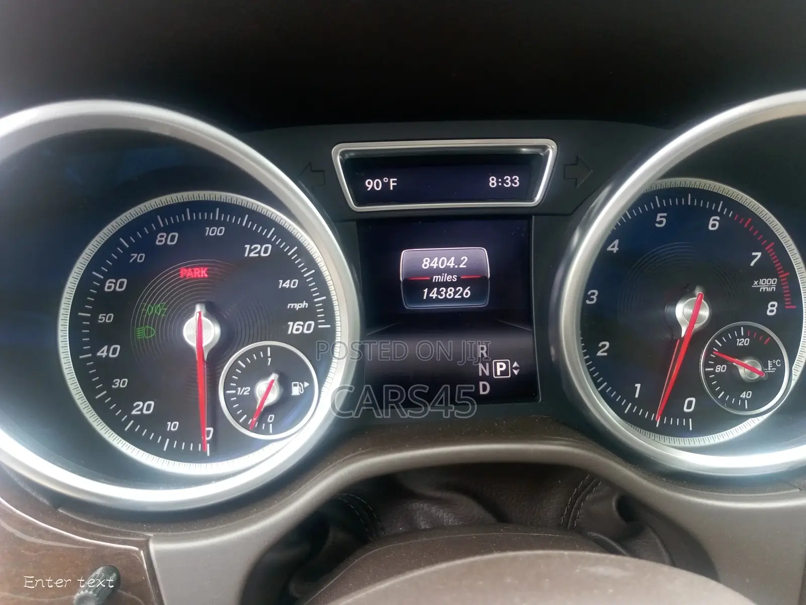 Mercedes-Benz GLE-Class 2016 Red