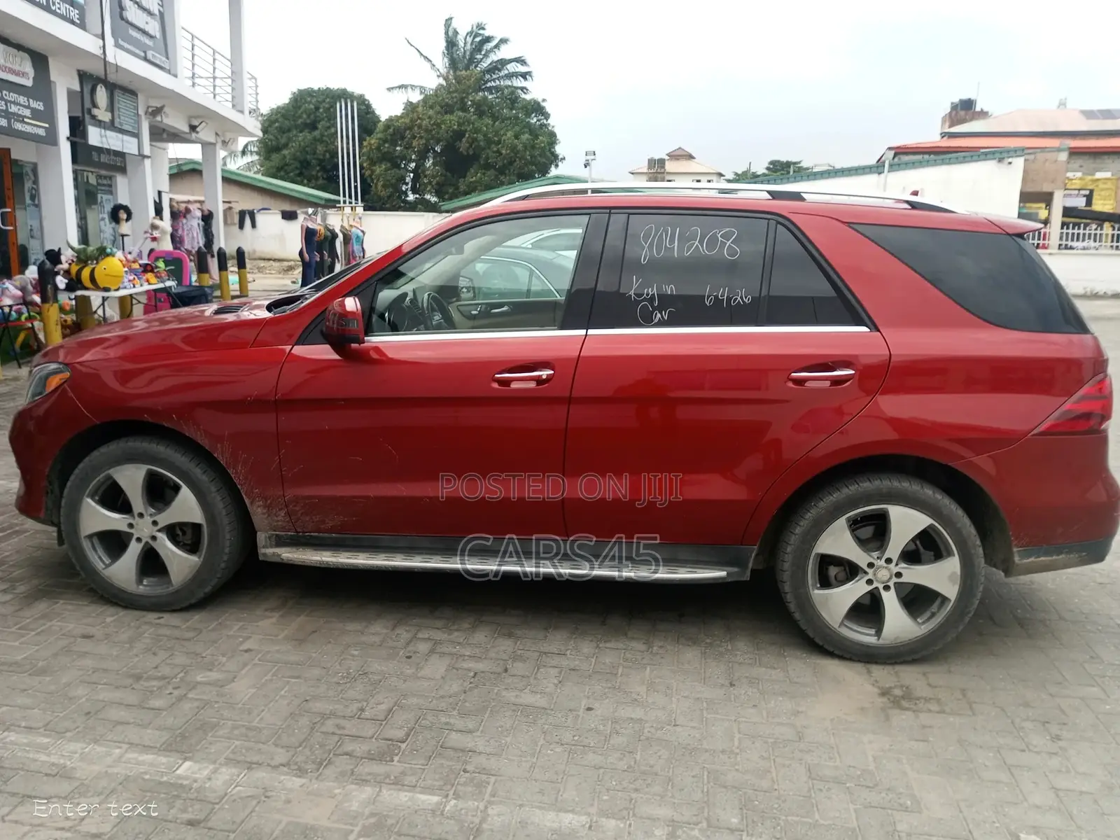 Mercedes-Benz GLE-Class 2016 Red