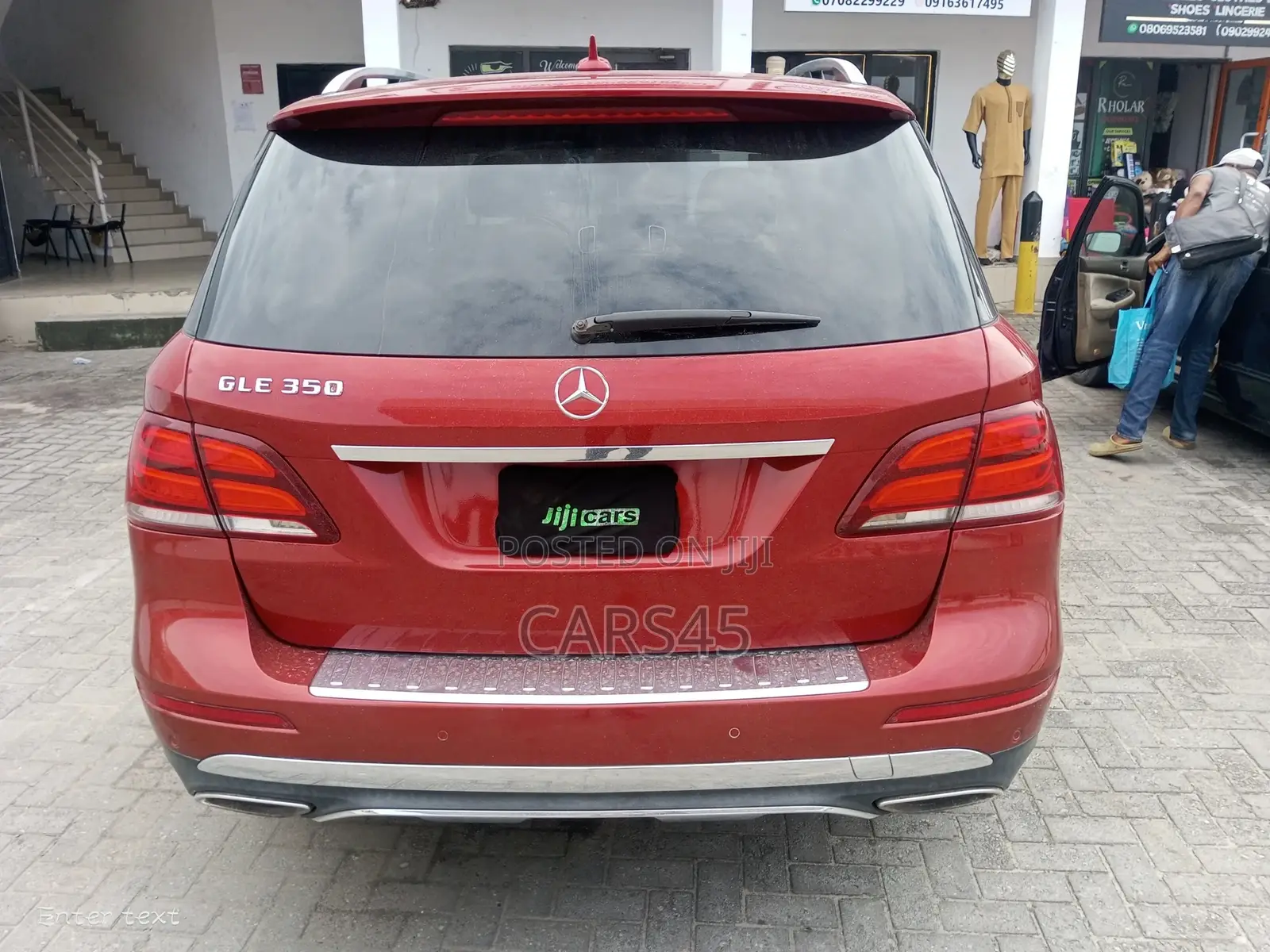 Mercedes-Benz GLE-Class 2016 Red