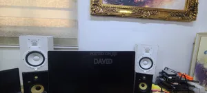 White Yamaha HS8 Monitor Speaker