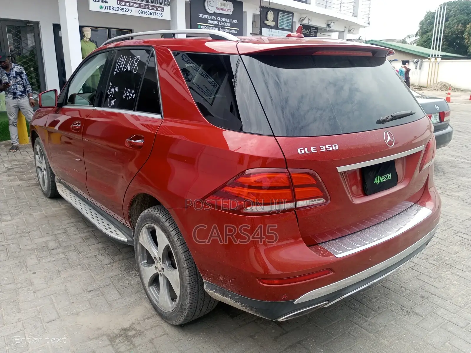 Mercedes-Benz GLE-Class 2016 Red