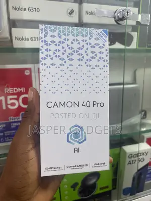 New Tecno Camon 40 Pro 5G 256 GB Silver