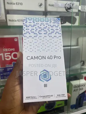 New Tecno Camon 40 Pro 5G 256 GB Silver