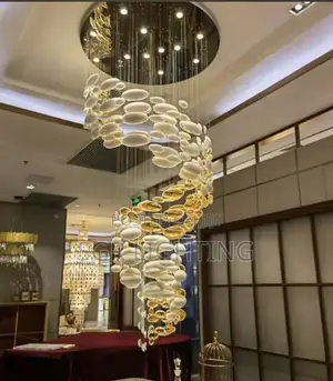 Italian Glass Chandelier Artistic Aesthetic Creative Ceiling