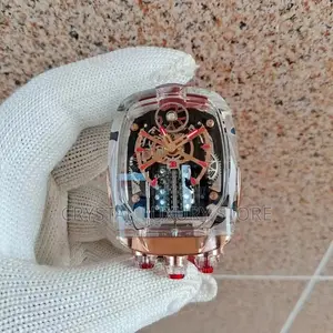 Jacob and Co Quality Luxury Men Authentic Automatic Engine Wristwatch