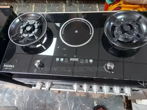 New Arrival Phima 80cm Folding Burners 2 Gas With 1Electric Automatic