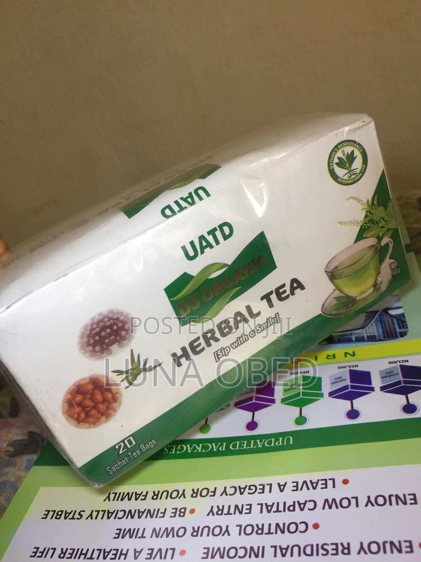 D3 Organic Herbal Tea