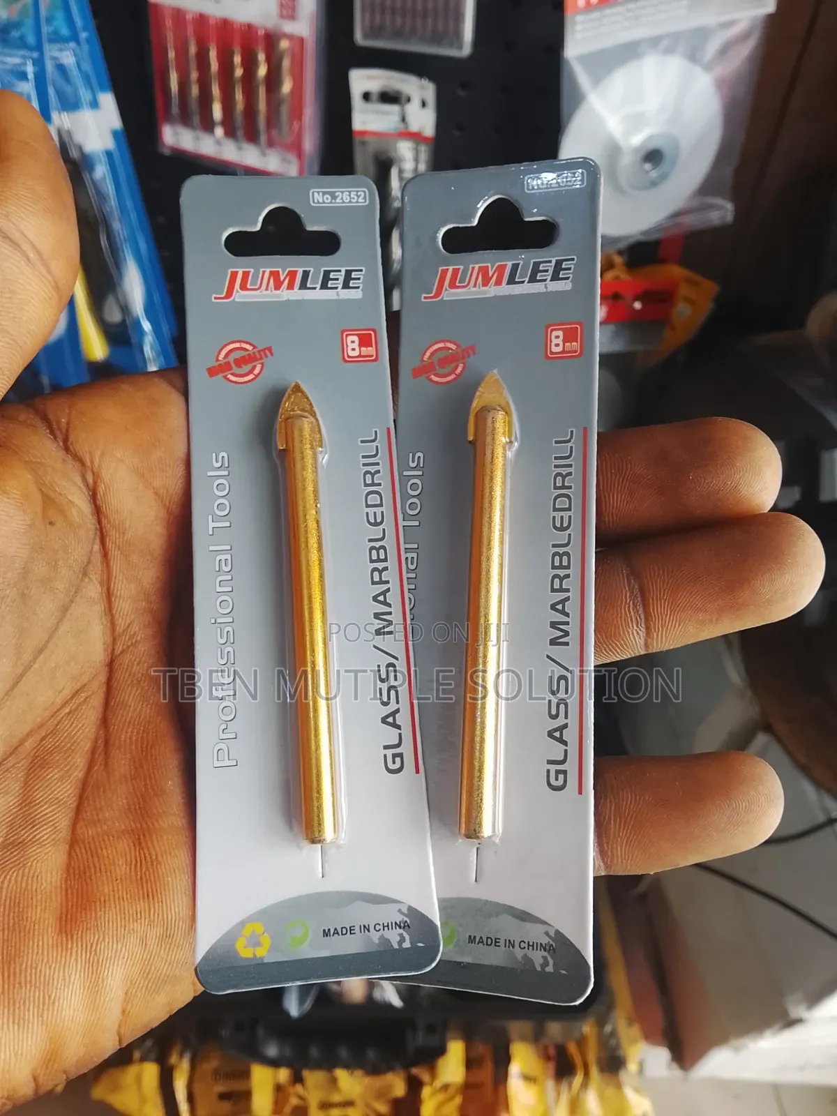 8mm Jumlee Glass/Marble Drill Bits.