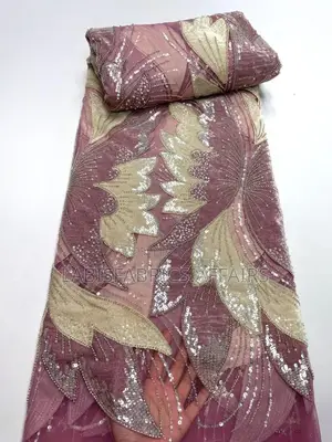 Luxury Hand Beaded Lace