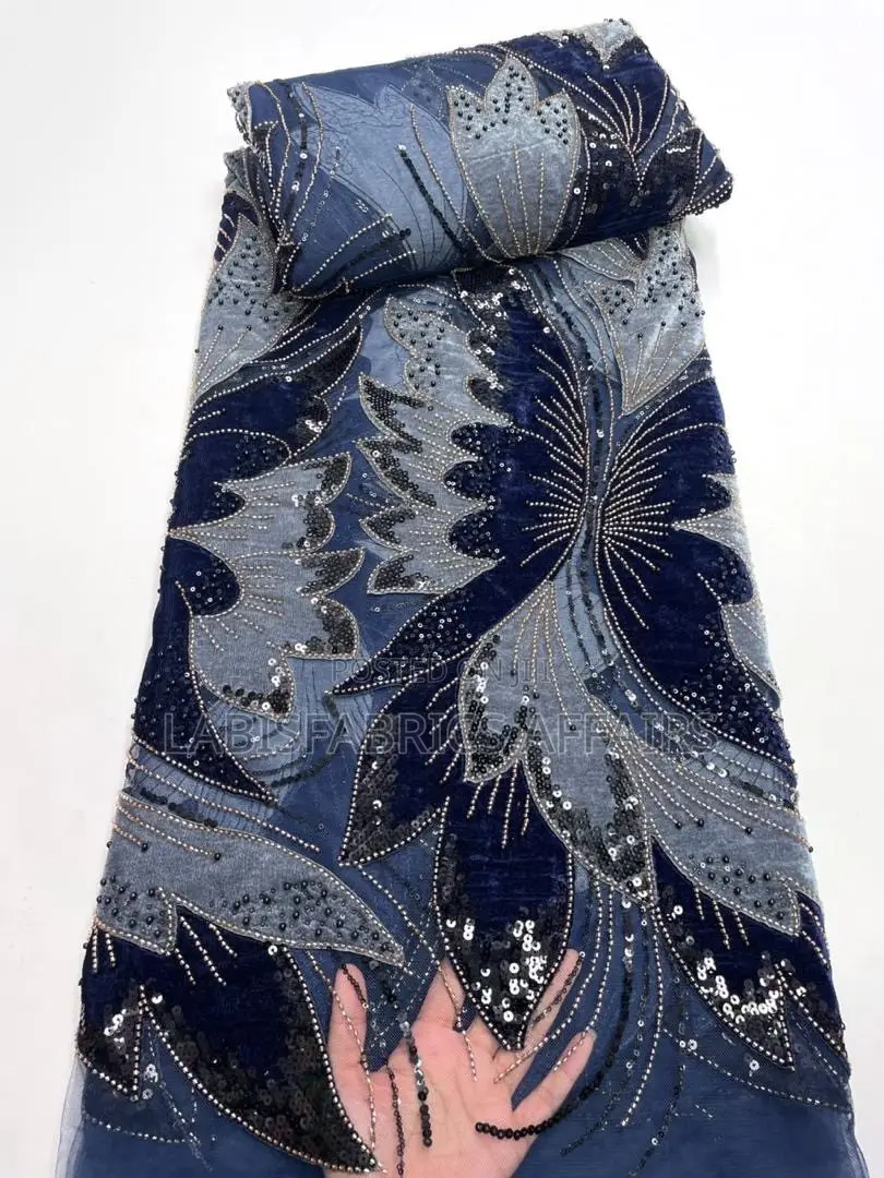 Luxury Hand Beaded Lace