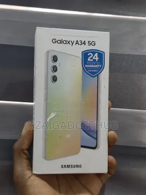 New Samsung Galaxy A34 5G 128 GB Silver