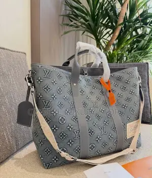 Louis Vuitton Quality Luxury Men Genuine Leather Duffle Bag