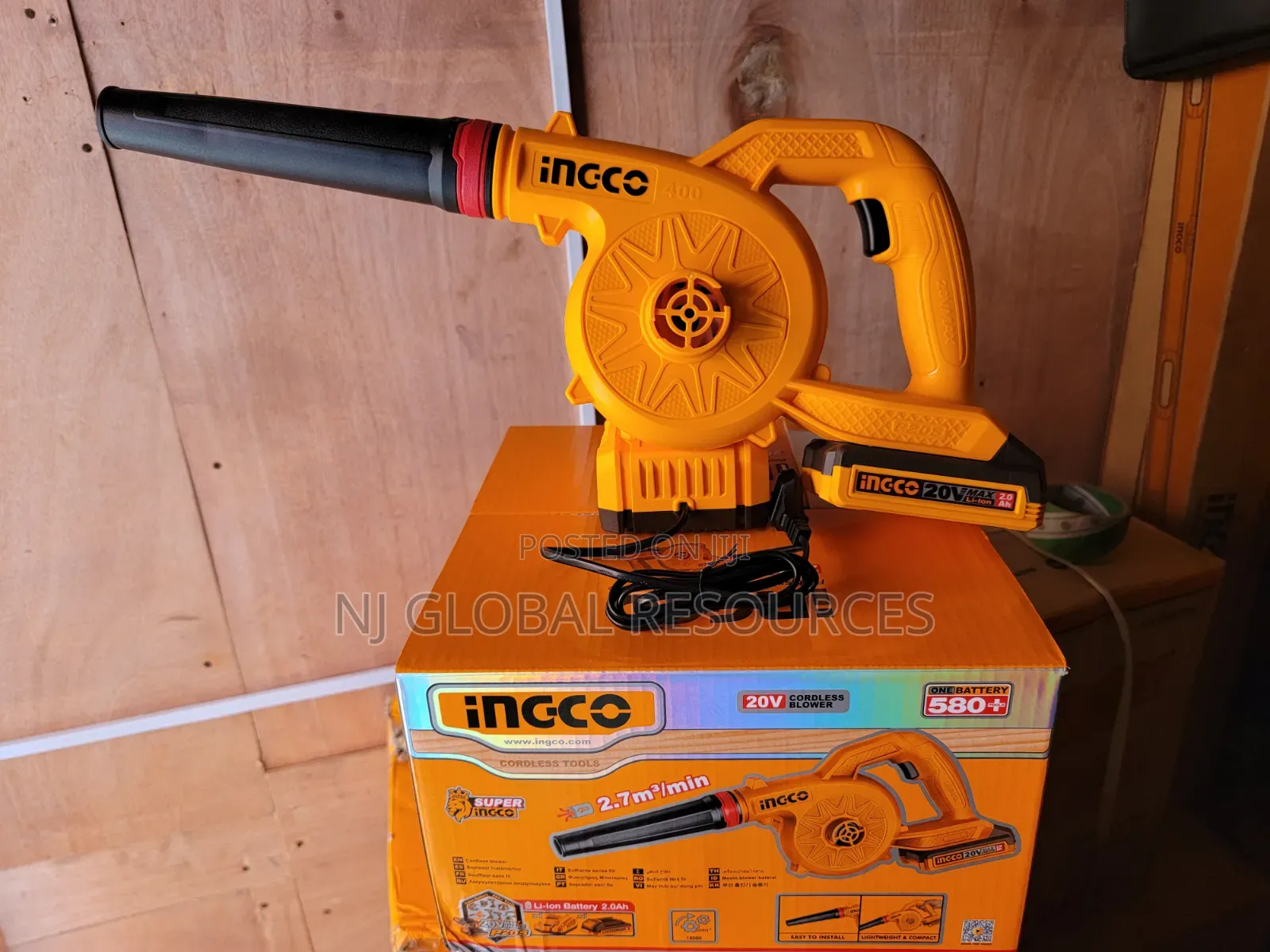 Ingco Cordless Blower 20v