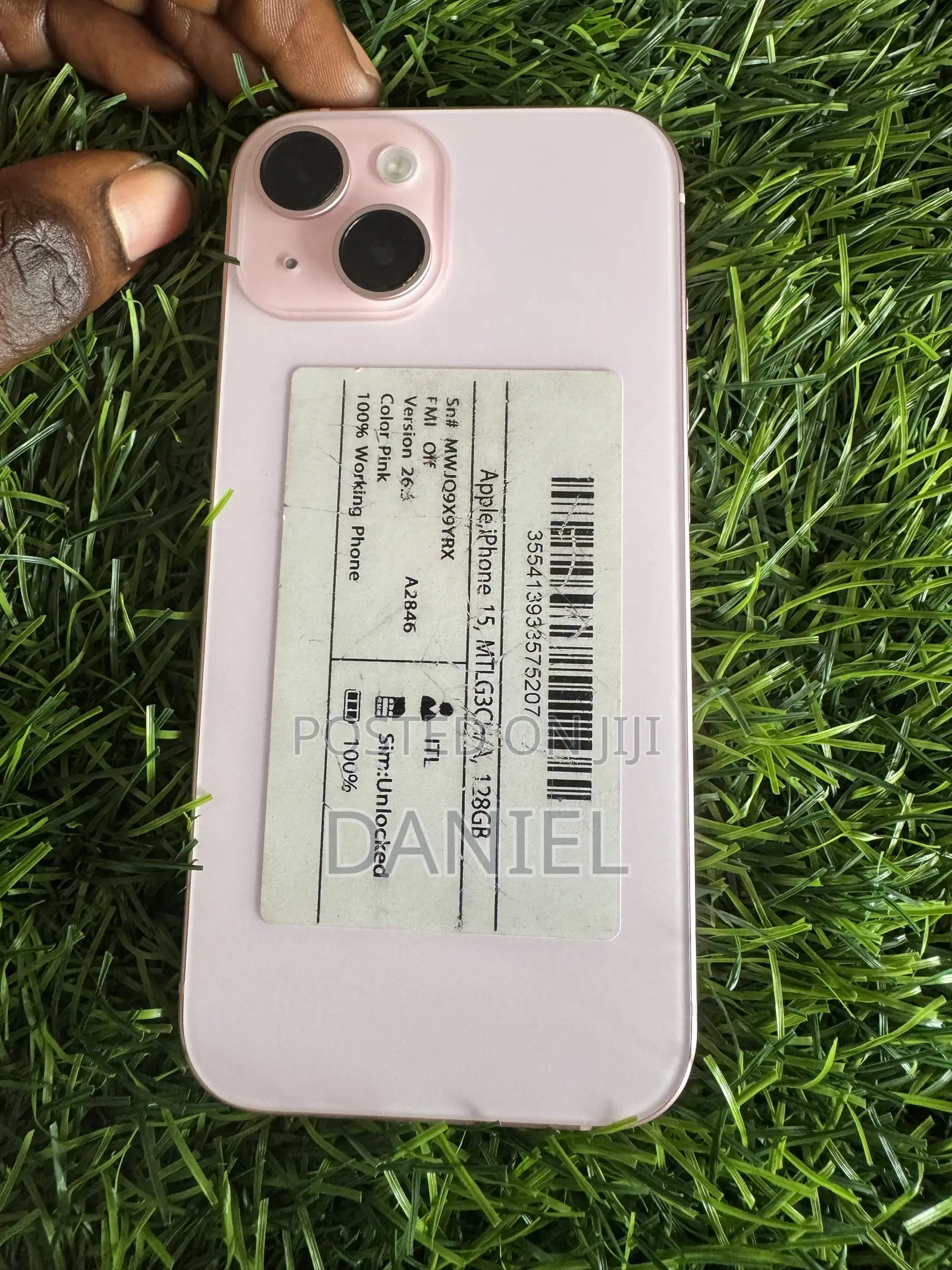 Apple iPhone 15 128 GB Pink