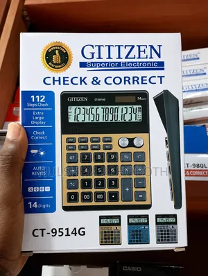 Gitizen - 9514G Check and Correct Calculator
