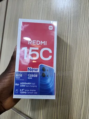 New Xiaomi Redmi 15C 4G 256 GB Black
