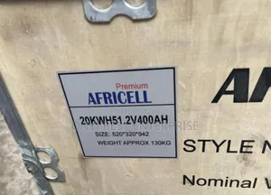 Africell Lithium Ion Battery 20kwh 51.2v-48v Available