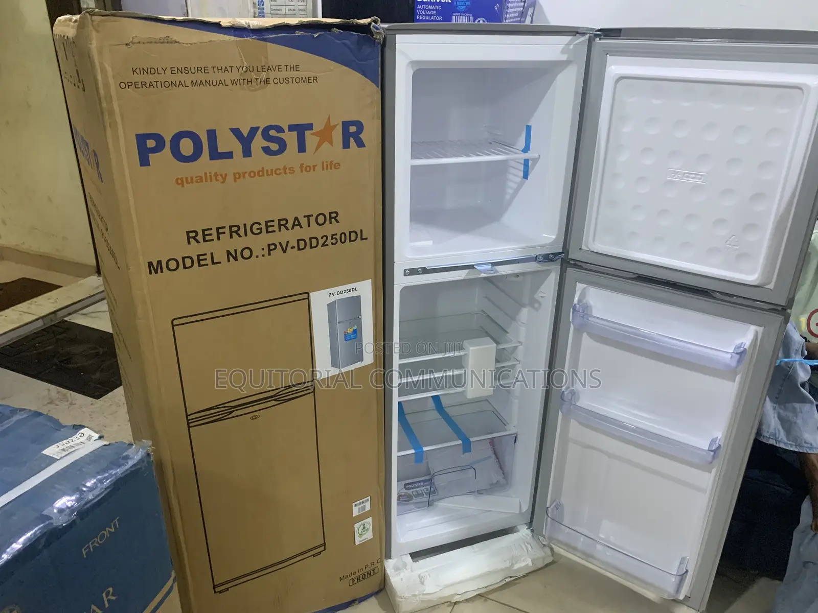 Polystar 250L PV-DD250DL Refrigerator for Drinks and Food