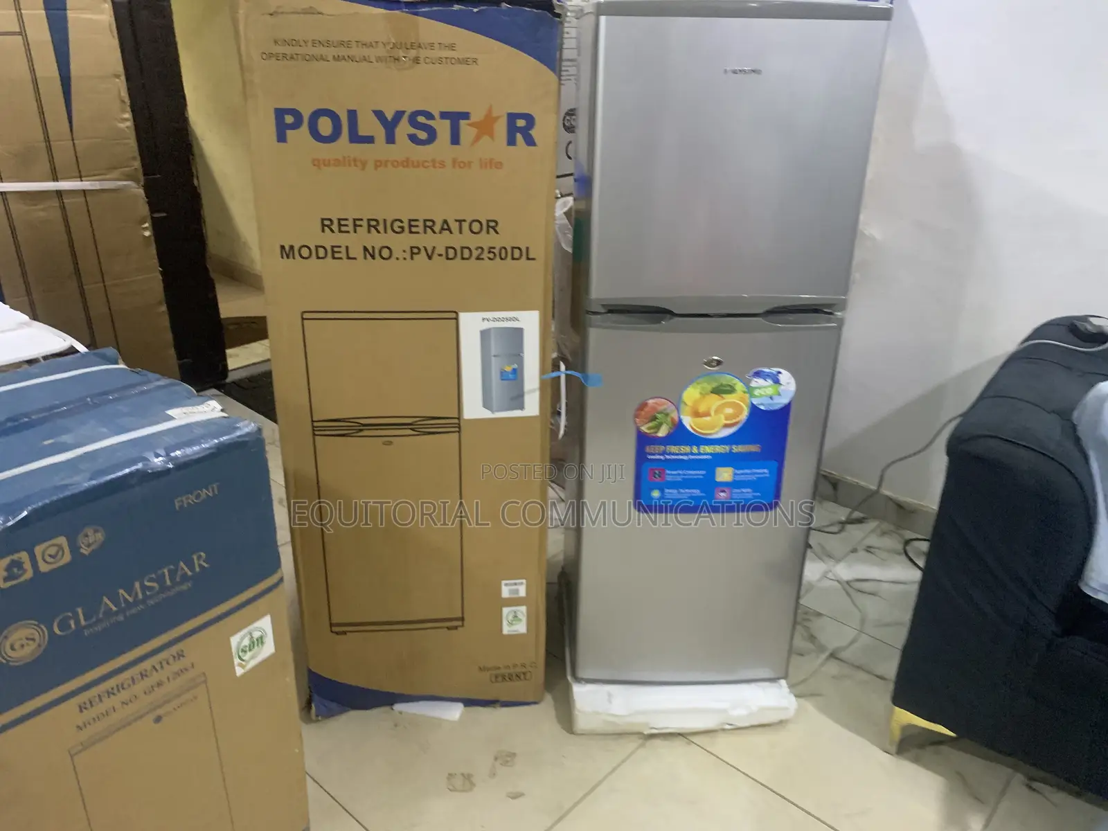 Polystar 250L PV-DD250DL Refrigerator for Drinks and Food