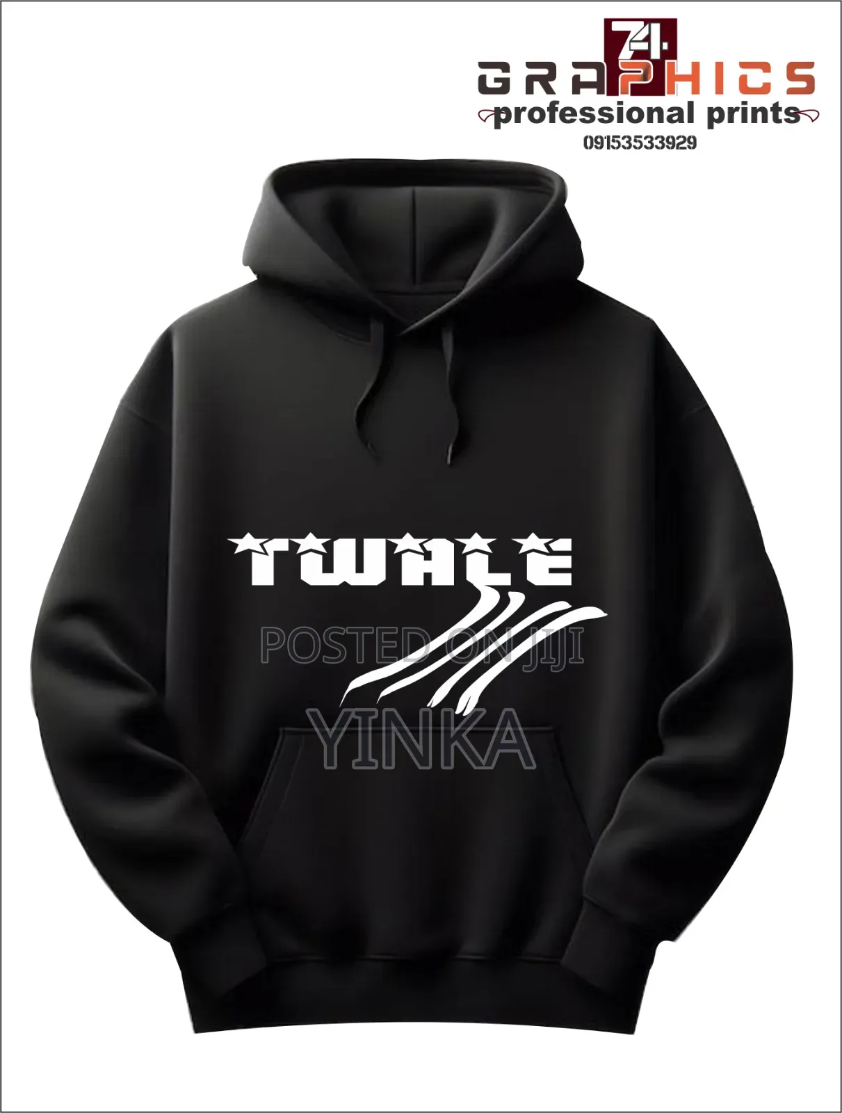 Customized Hoodies and Polo Round Neck