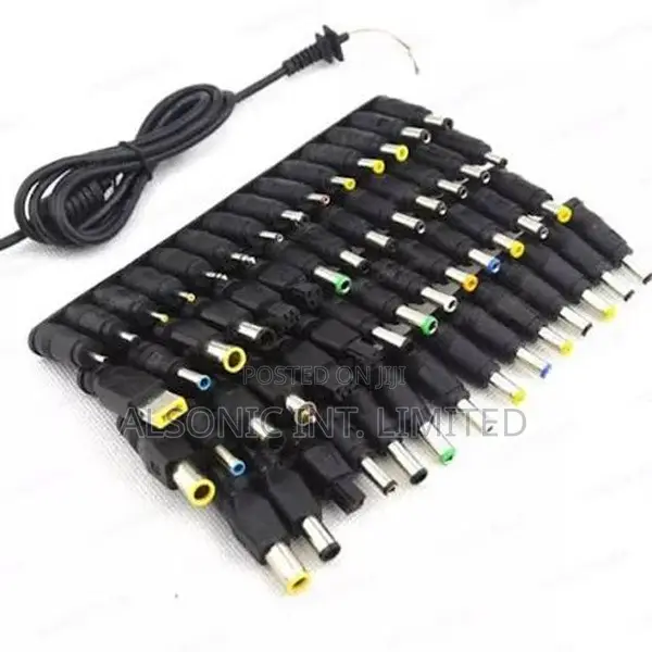 Universal Plugs DC to Plug Power Adapter for Notebook Laptop