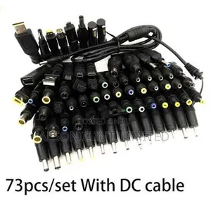 Universal Plugs DC to Plug Power Adapter for Notebook Laptop