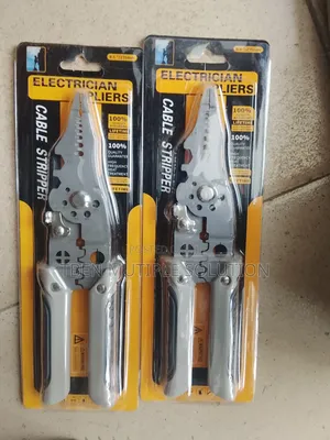 Multi-Purpose Electrician Cable Stripper and Crimping Pliers
