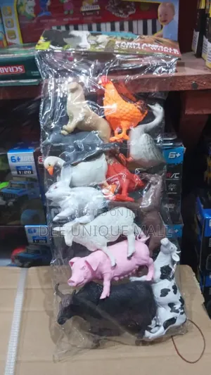 Realistic Plastic Toy Farm Animals for Kids