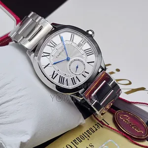 Swiss Stainless Cartier Mens Wristwatch