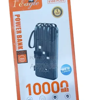 1st Eagle 10,000mah Power Bank With 4-in-1 Cable – Power Up Anywhere