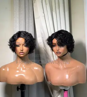 Short Wig, Fringe 4”