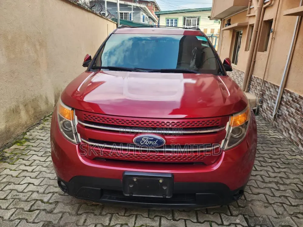 Ford Edge 2012 Red