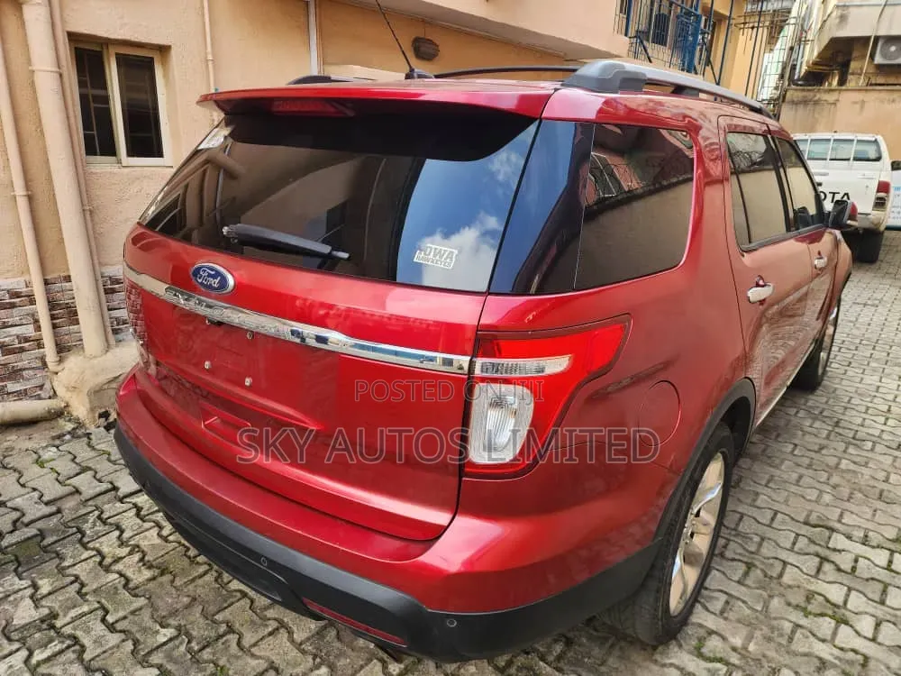 Ford Edge 2012 Red