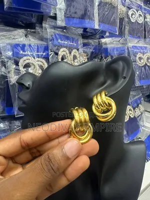 Gold Replica Earrings,Available in Displayed Designs