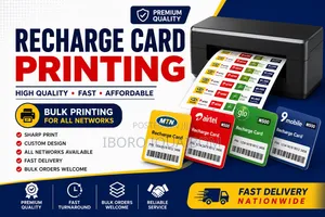 Recharge Card Printing