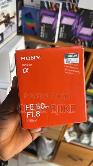 Sony FE 50mm F1.8 Full-Frame Standard Prime