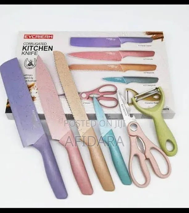 6pcs Kitchen Knife Set